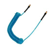 SPLATTER WAX COILY HOSE, BLUE TINT 7.6m