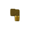 Brass 90-Degree Pipe Street Elbow, 1/4 In.