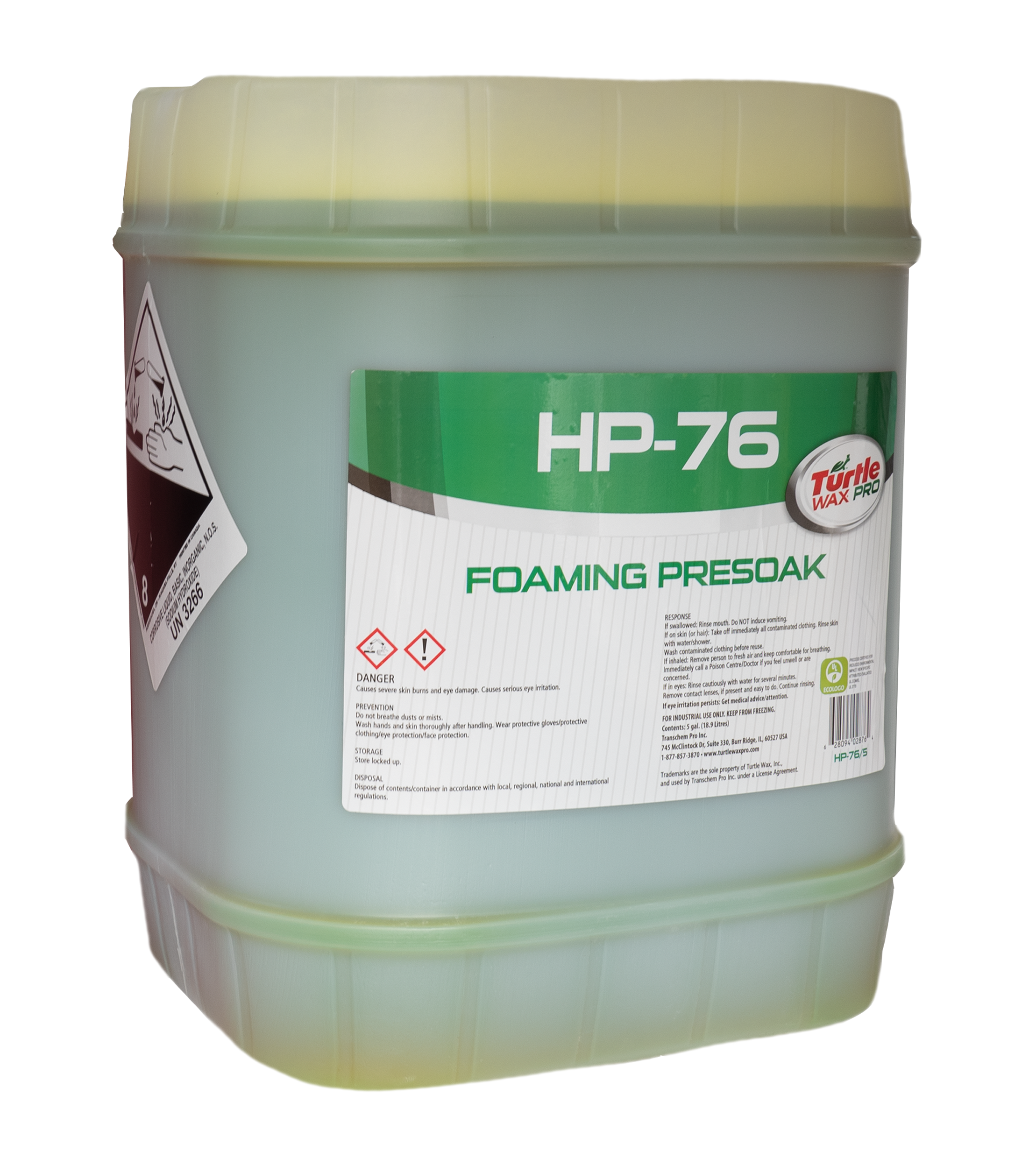 HP 76 - Turtle Wax® Pro High pH Foaming Presoak