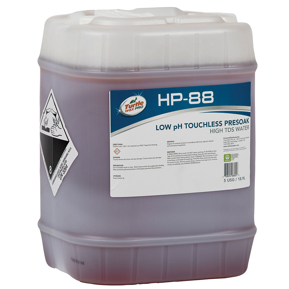 HP 88 - Turtle Wax® Low pH Touchless Presoak High TDS Water
