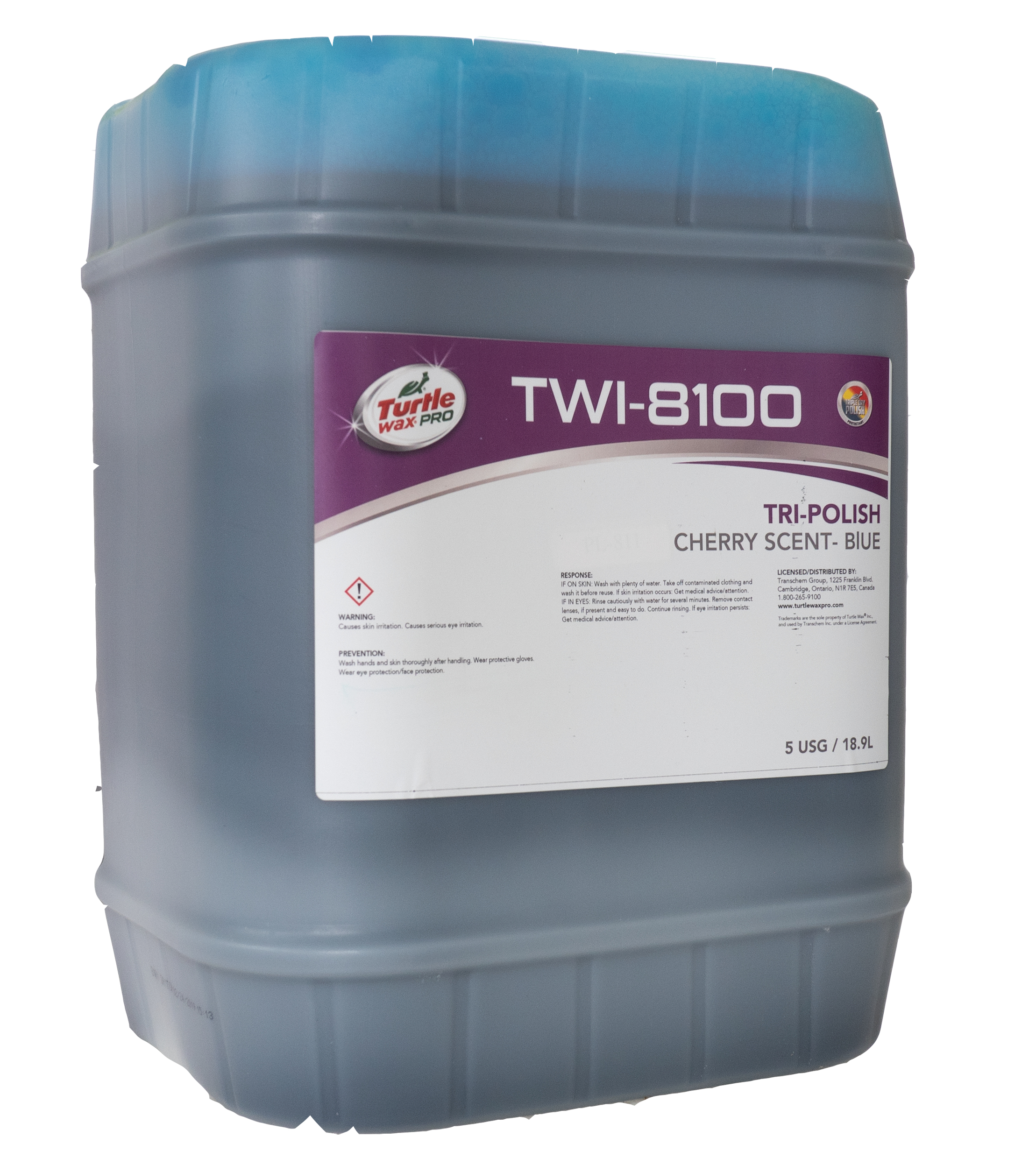 TWI 8100 - Turtle Wax® Pro Tri-Polish with Cherry Scent, Blue
